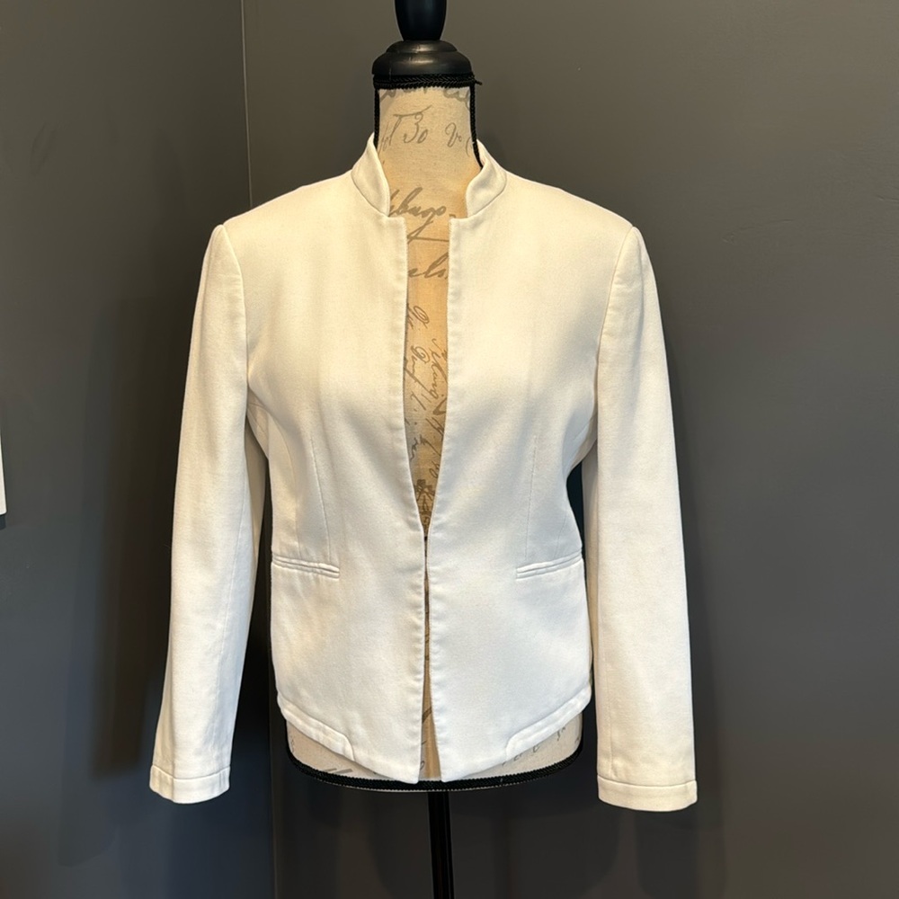 rag & bone white blazer